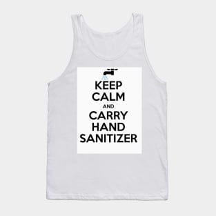 Keep Calm and Carry - Hand Sanitizer 2 Tank Top